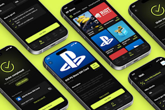 do UI UX design for mobile app in figma for IOS or android