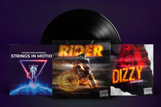 design album cover artwork, mixtape cover, music cover art