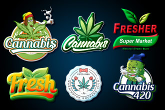 do cannabis,marijuana,cbd,organic,weed logo or mascot