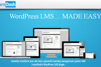 create your online course platform with wordpress and learndash lms