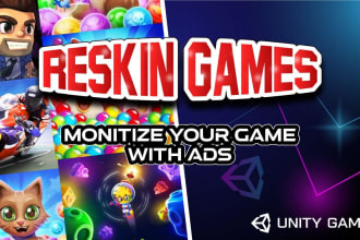 reskin games and publish admob earning android games on google playstore