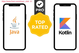 develop android applications in jetpack compose or xml kotlin java