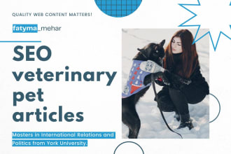 write dog articles and pet related content