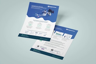 design your professional one pager