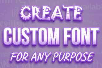 create custom font to use it for your purpose