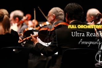 arrange a epic orchestra for your song, movie, game