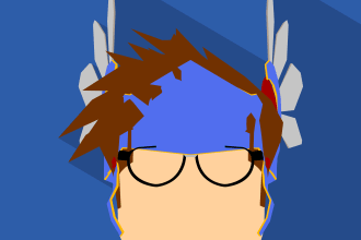make flat design of your roblox character