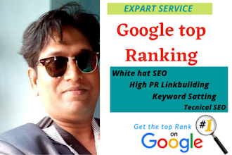 do google top ranking of your website  with white hat SEO
