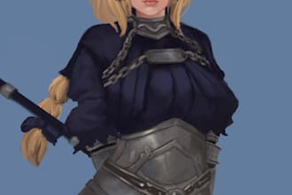 make illustration for your oc