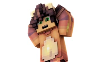 design render 3d minecraft HD within 24 hours