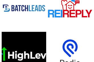 be your rei reply, go high level, podio, batchleads expert