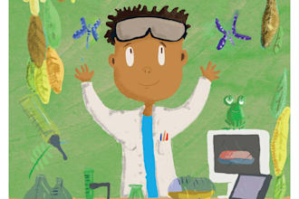 draw illustrations and design layout for children book