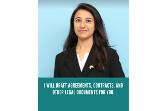 draft agreements, contracts, and other legal documents