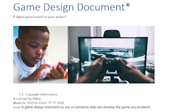 concept a digital game for you