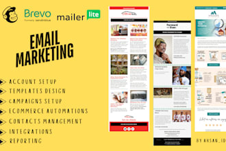 manage your email marketing on mailchimp