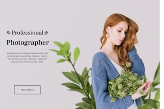 create a personal portfolio or informational website for you
