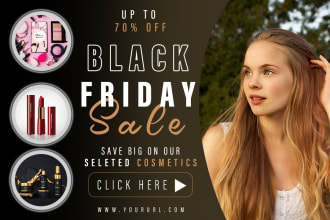 design black friday ad, flyer, post, or banner