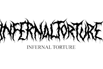 create a metal logo band
