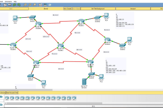 assist in networking task on packet tracer and gns3