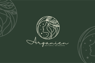 do modern and feminine beauty logo design