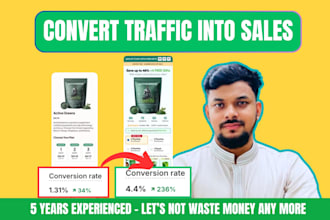 increase conversion rate optimization for shopify store, cro audit for website