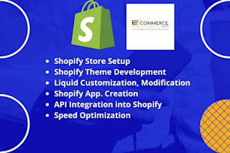 develop, customize or edit your shopify store