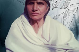 create digital paintings and illustrations