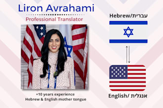manually translate hebrew to english or english to hebrew