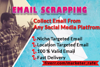 provide niche targeted business email list