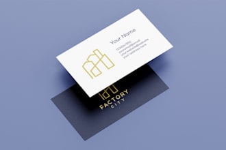 create premium logo design for real estate, travel, etc