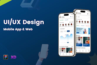 design unique UI for mobile app