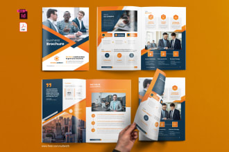 design business brochure, company profile, proposal, annual report