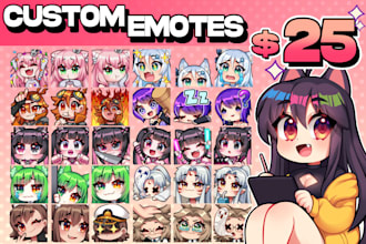 draw twitch and discord emotes