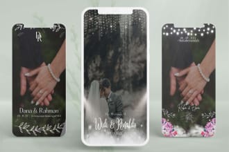create custom instagram effect or filter for wedding,engagement,event