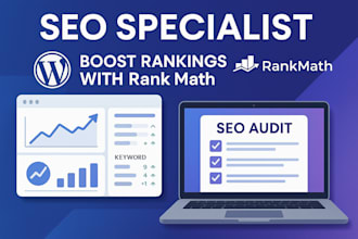 be your professional SEO specialist for wordpress website