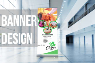 design a banner, billboard for your business
