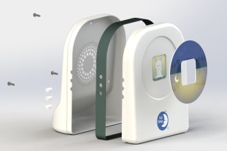 do mechanical industrial product design, rendering with solidworks