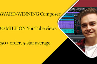 compose original music for your film or animation