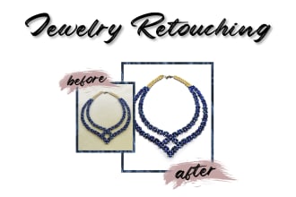 retouch your jewelry professionally