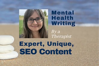 write an expert mental health post, page, or article