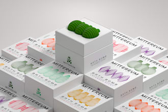 create professional realistic 3d renders for your box packaging design
