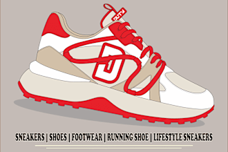 create shoes, sneaker design for you tech pack