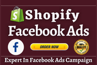 setup shopify facebook ads campaign for high conversion
