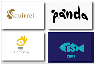 design a unique attractive minimalist  logo and sticker