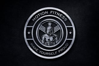 make crossfit, fitness, gym, sports, yoga, and health logo