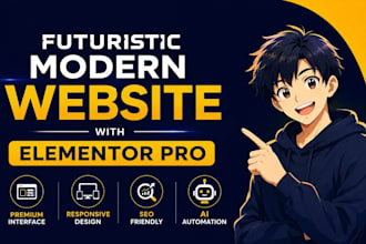 recreate redesign copy website using wordpress elementor pro