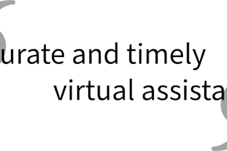 input data accurately and timely