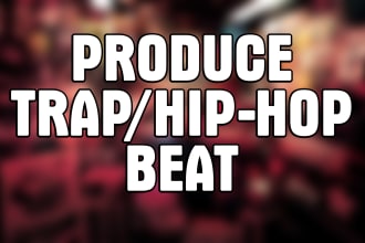 produce a professional hip hop or trap beat