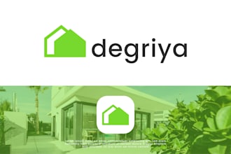 design home logo for your residence, property or house