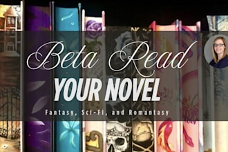 beta read your fantasy romantasy or scifi novel